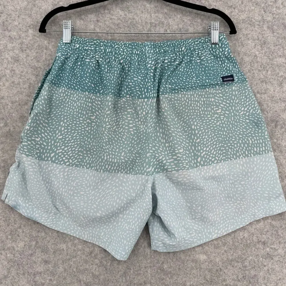 Chubbies The Whale Sharks Quick-Dry 5.5'' Swim Trunks Size Medium